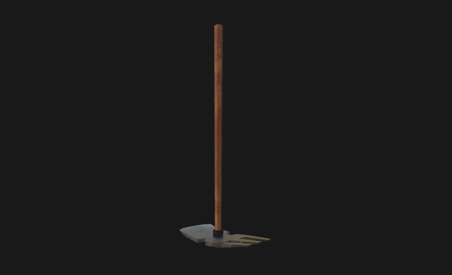  low poly Farming tool set Free low-poly 3D model_5