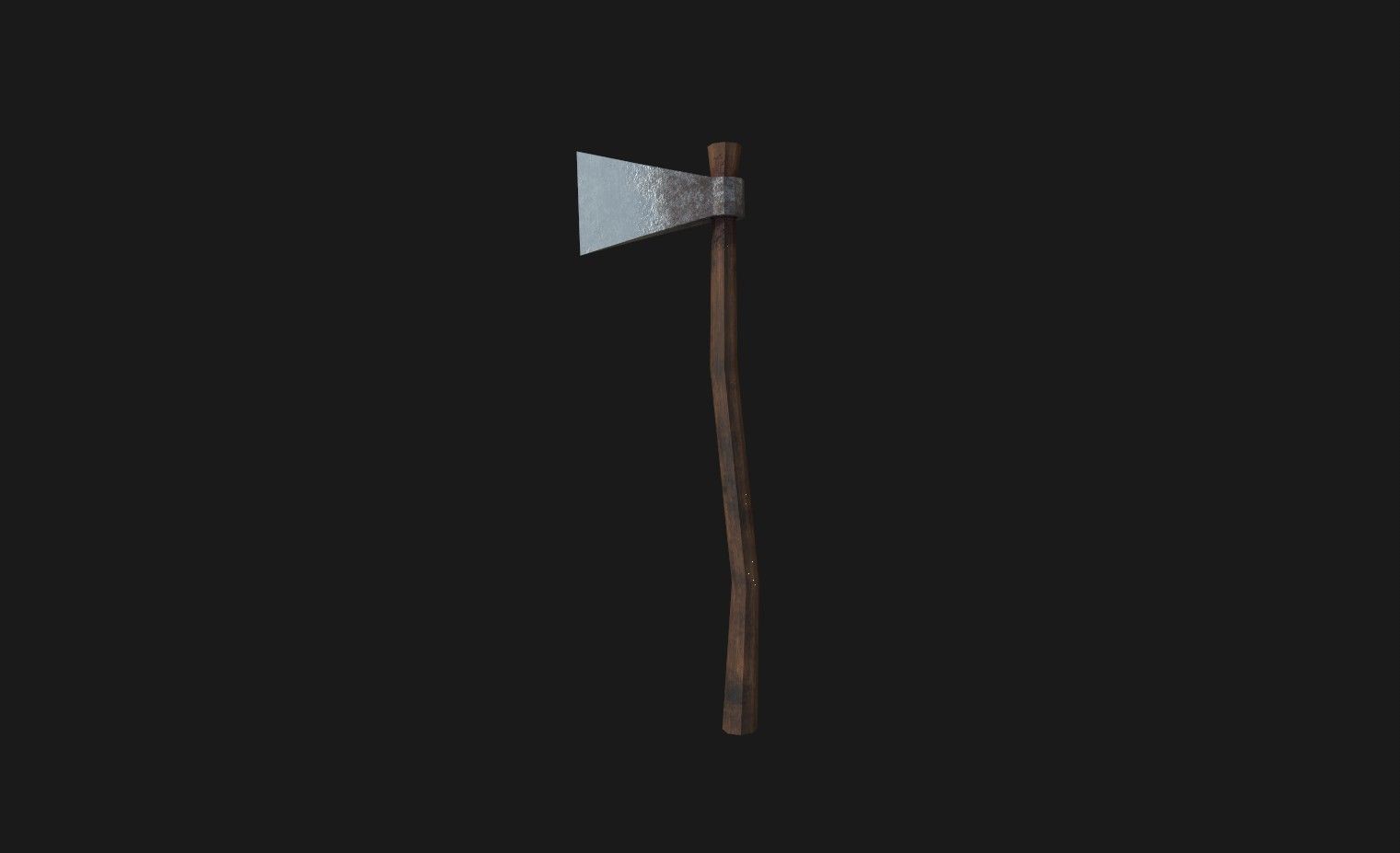  low poly Farming tool set Free low-poly 3D model_1