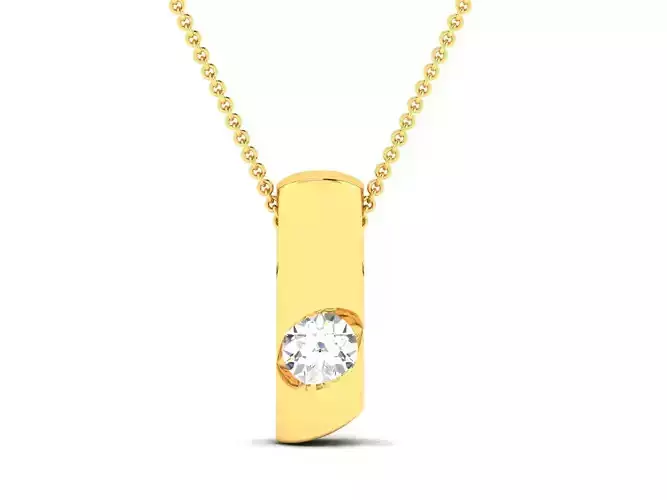 pendant-7629 diamond pendant gold