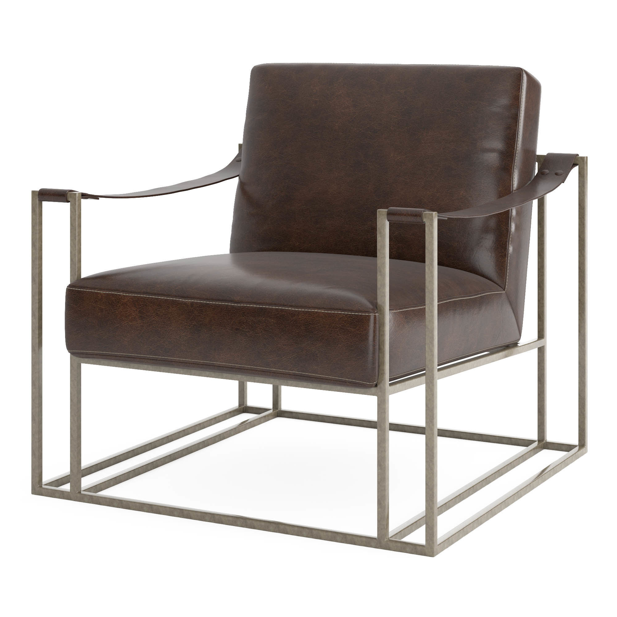 Bernhardt dekker chair 3D model_1