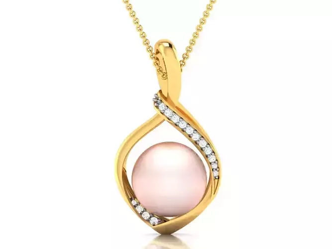 pearl pendant-2702