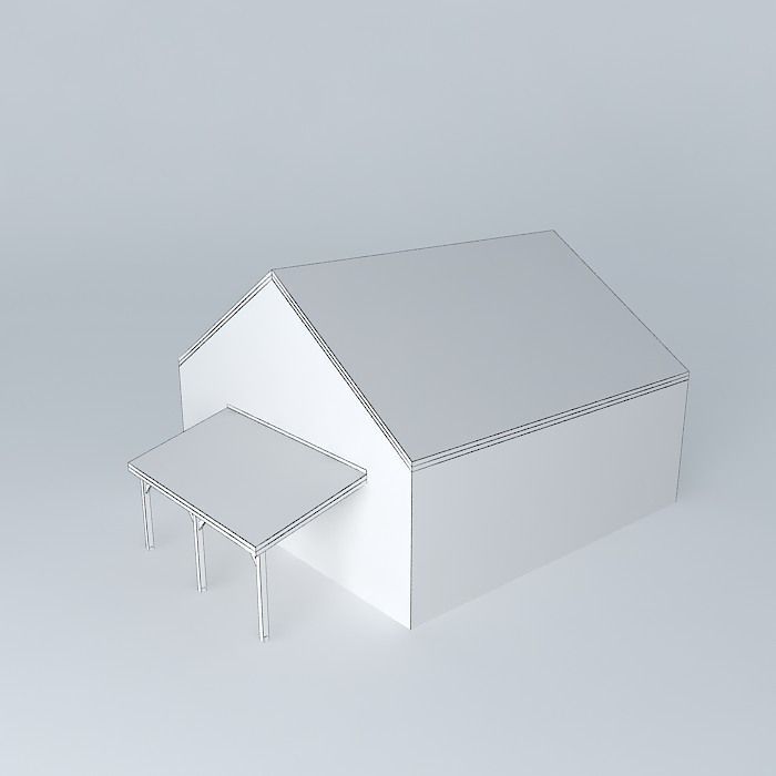 Decochalet 2016 Florent Damien Pergola Free 3D model_4