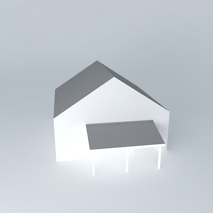 Decochalet 2016 Florent Damien Pergola Free 3D model_2