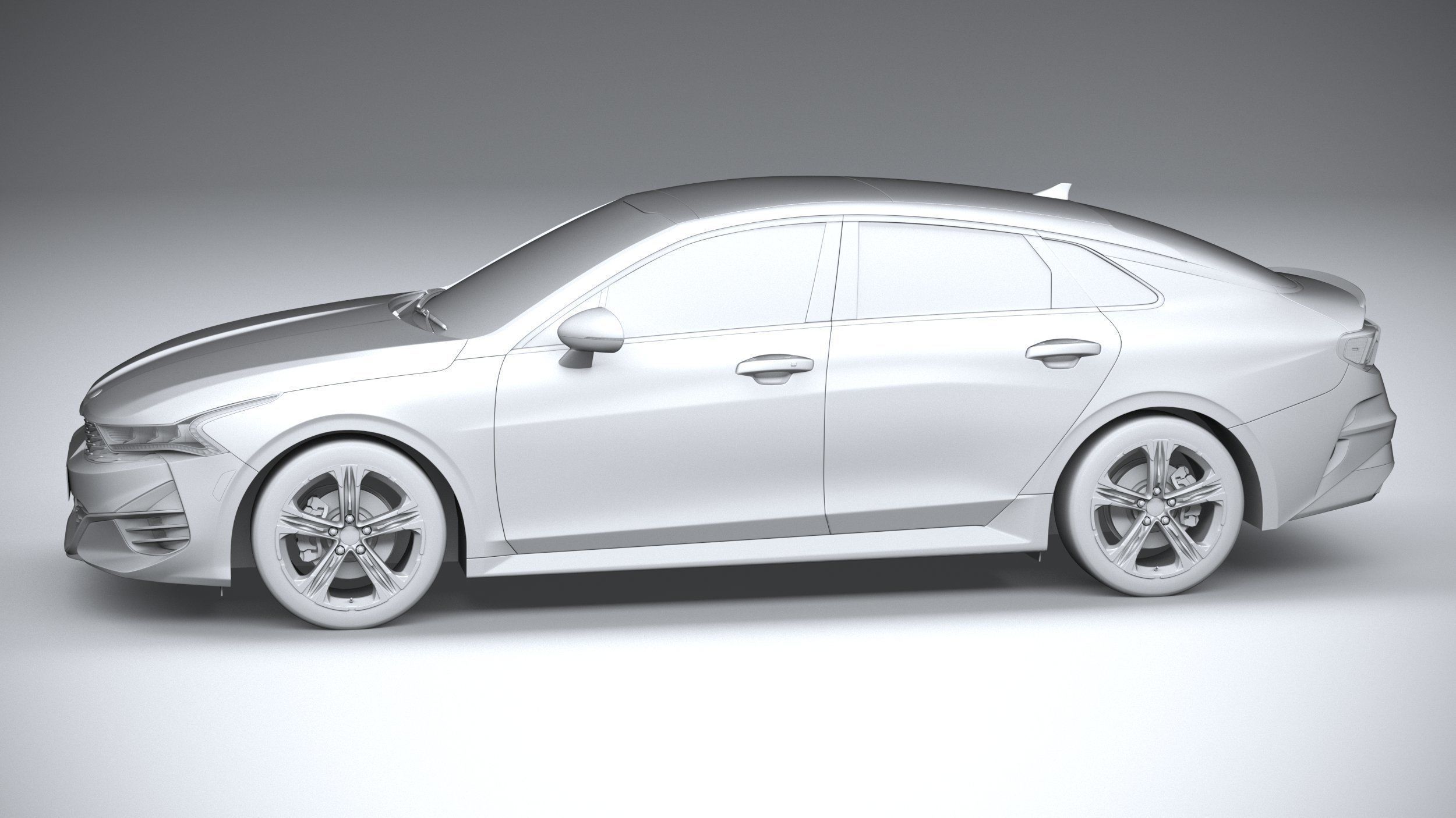 Kia K5 2021 3D model_22