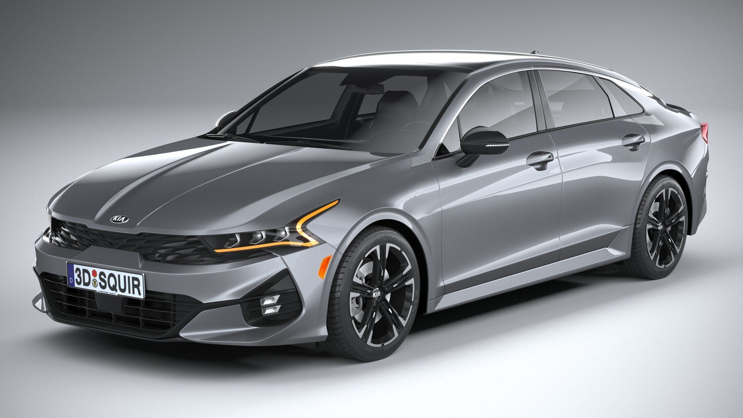 Kia K5 2021 3D model_1