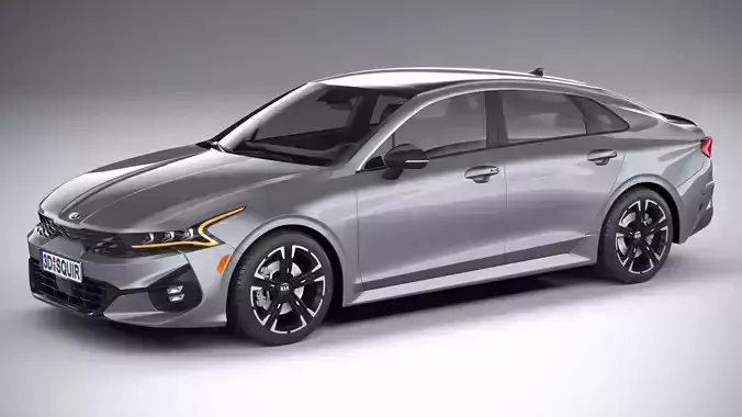 Kia K5 2021 3D model