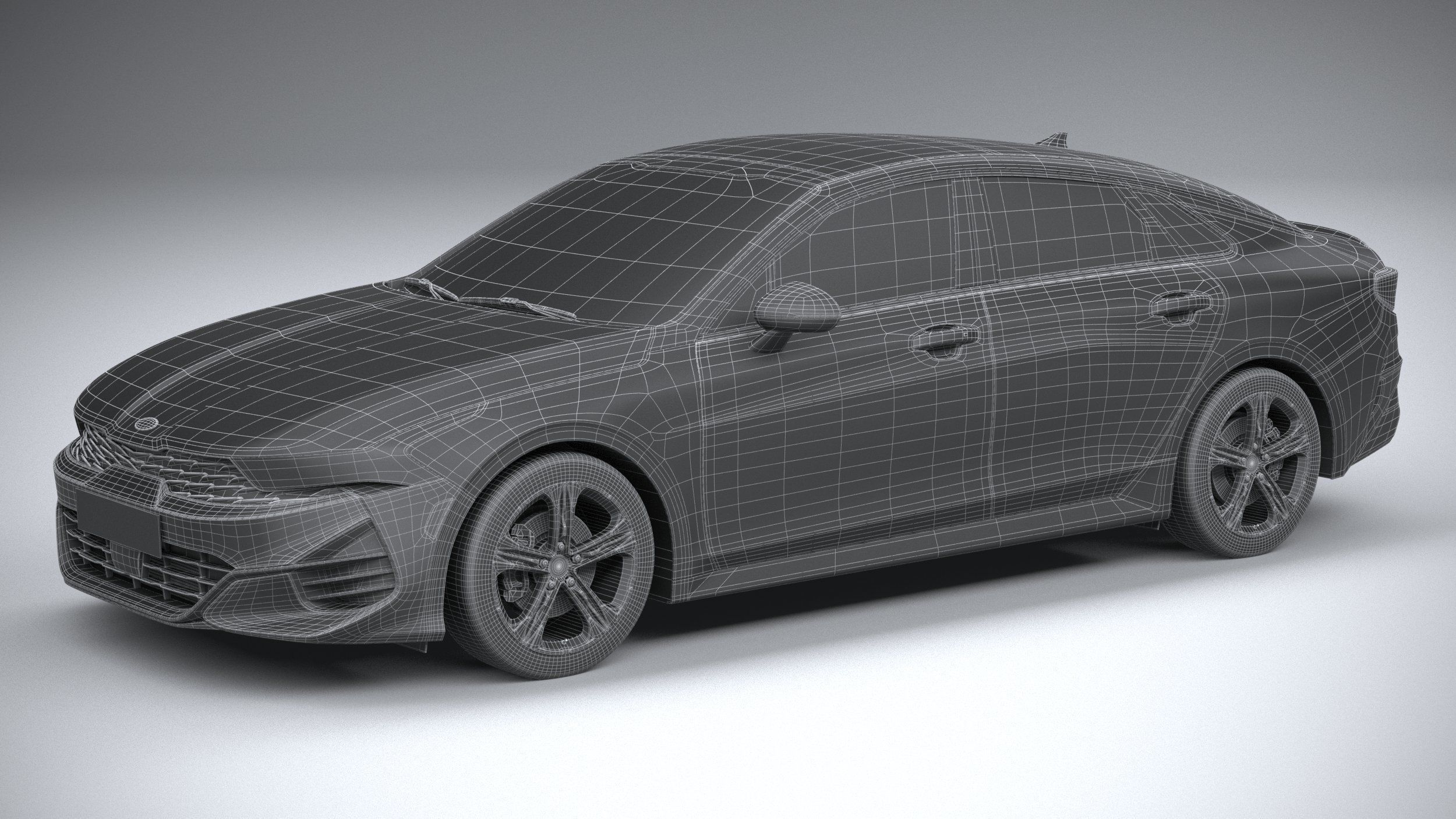 Kia K5 2021 3D model_28