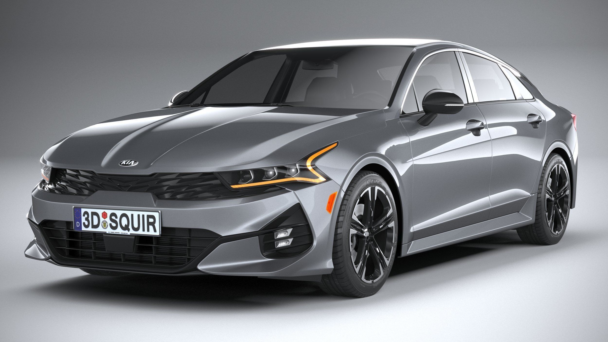 Kia K5 2021 3D model_2