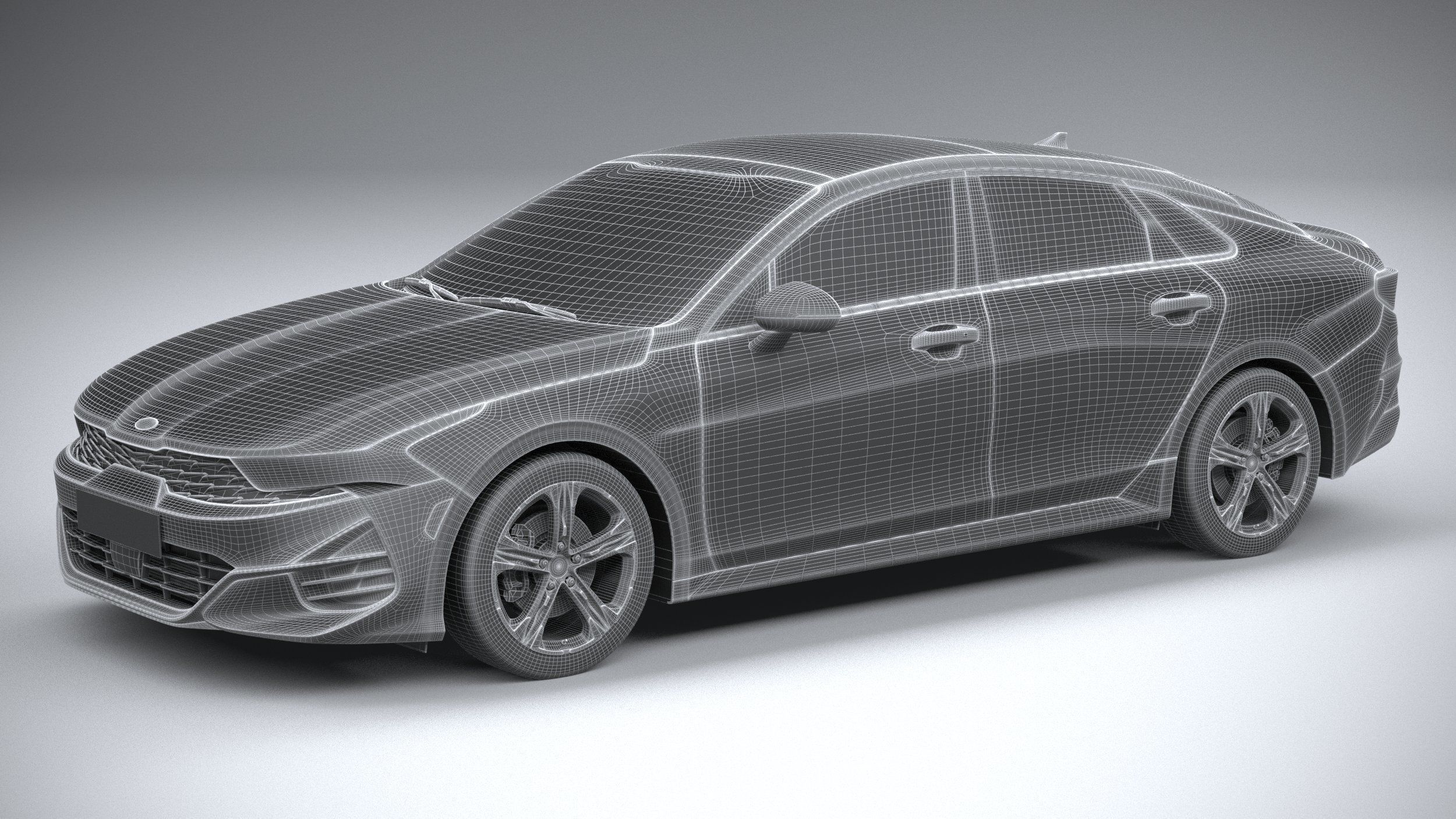 Kia K5 2021 3D model_26