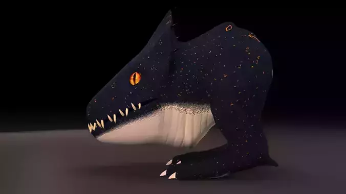 Baby Dinisaur Free low-poly 3D model