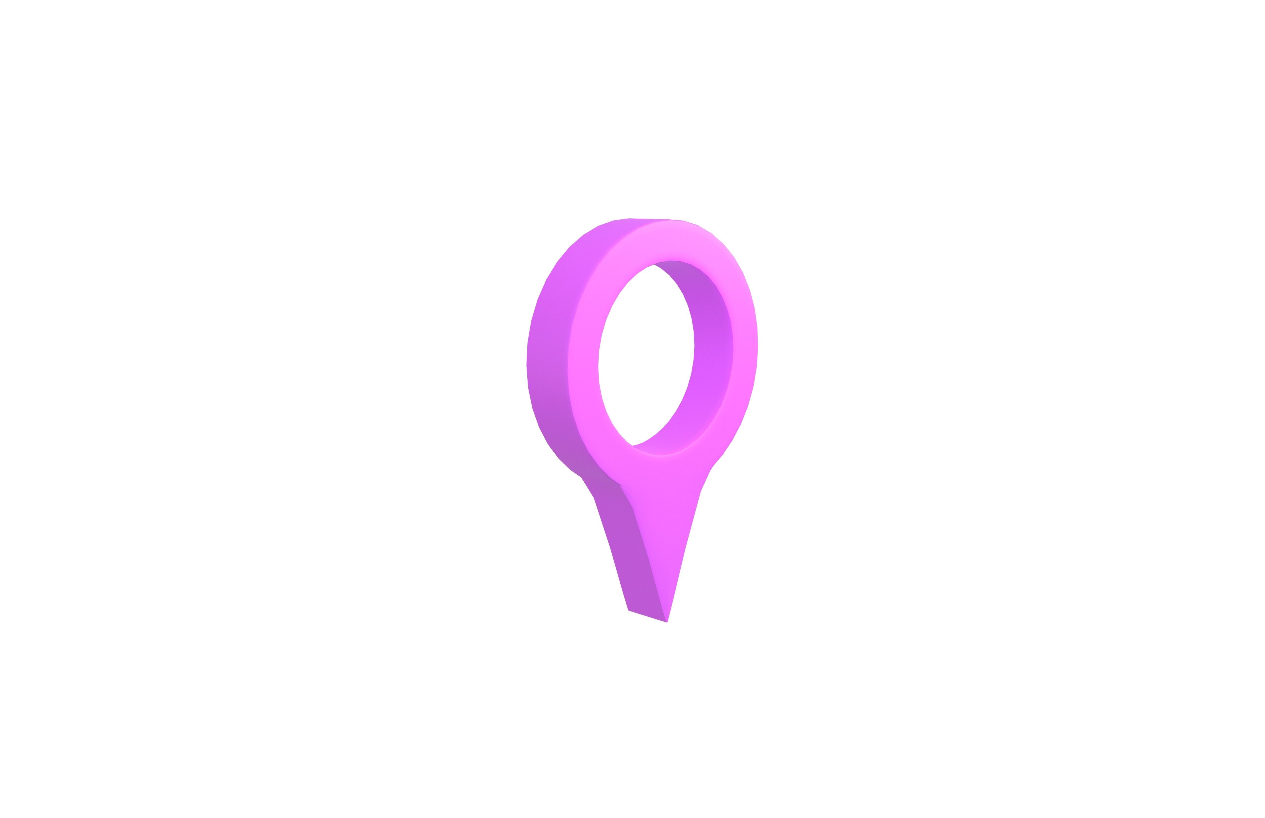 Map Tag v3 005 Low-poly 3D model_3