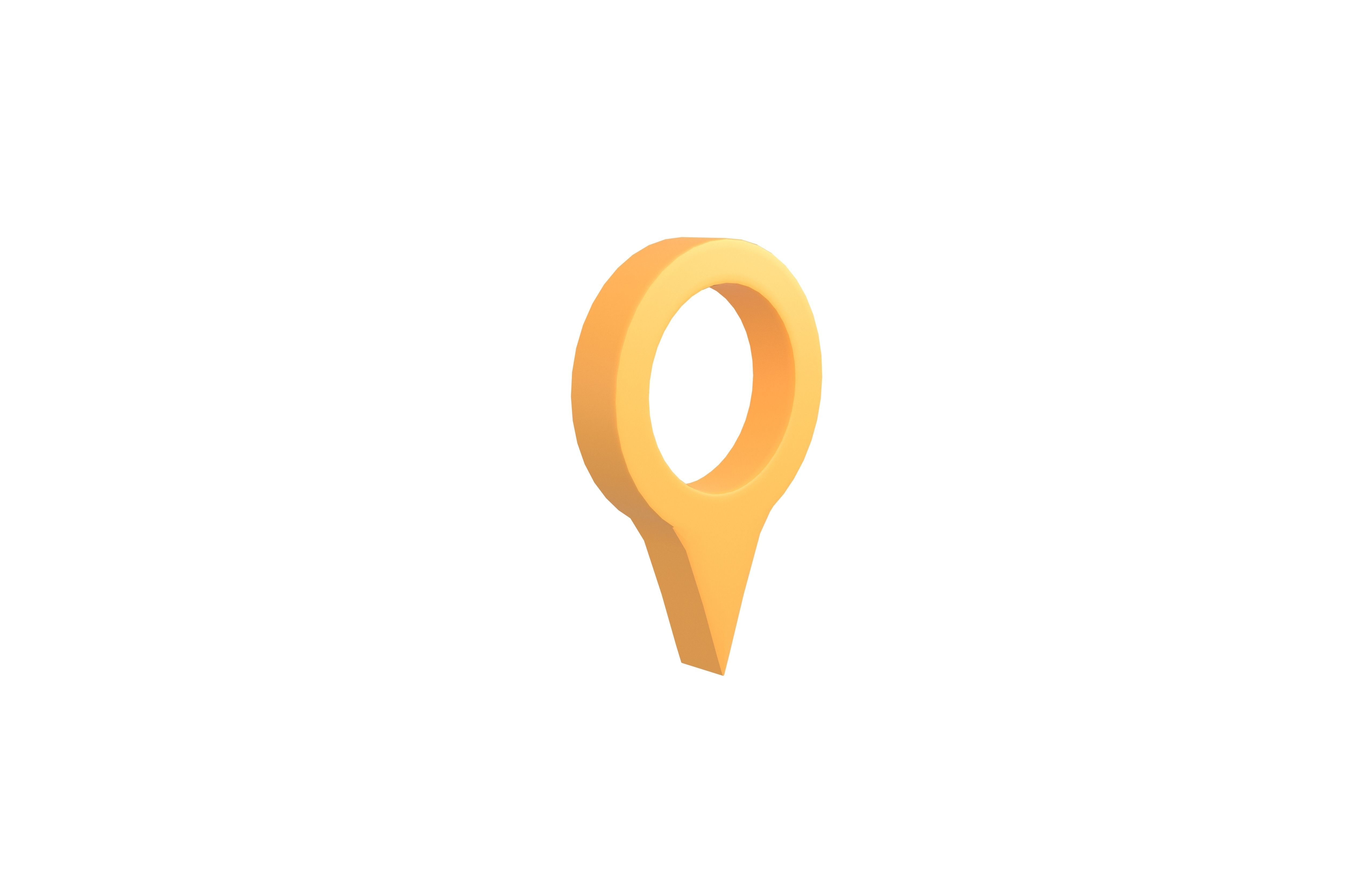 Map Tag v3 006 Low-poly 3D model_3