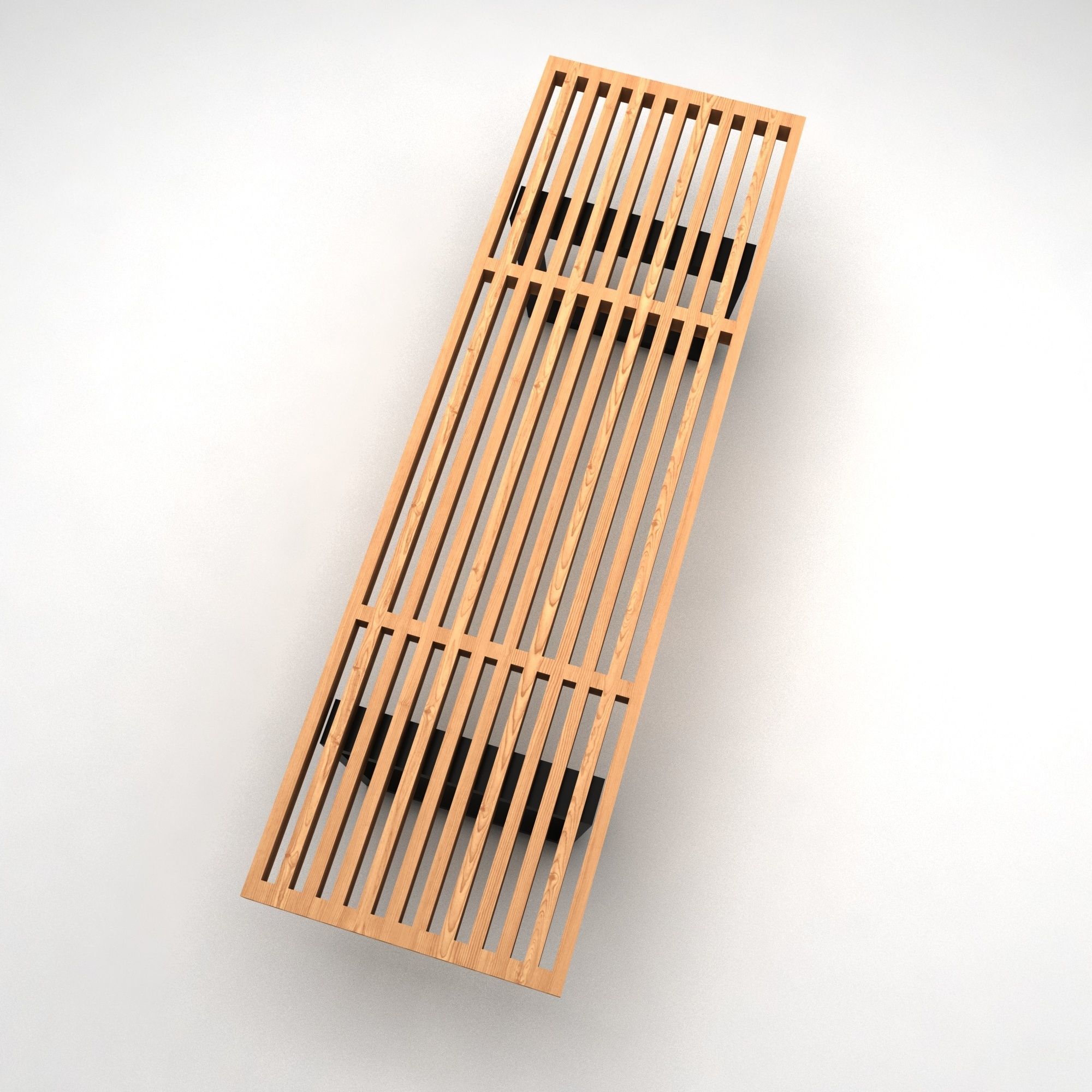 George Nelson Benches 3D model_2