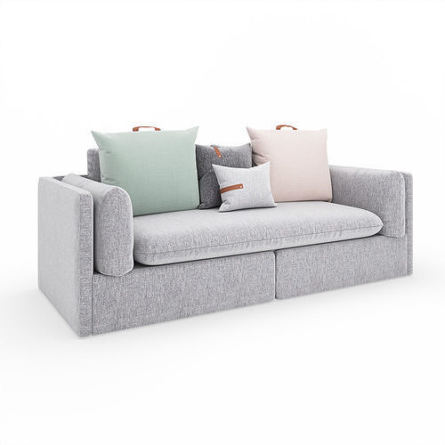 Bank 80 Sofa 3D model