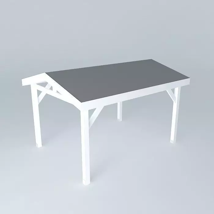 Decochalet 2016 Carport 300x400 Free 3D model