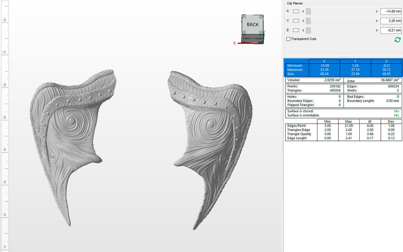 Dragon wings  3D print model_6
