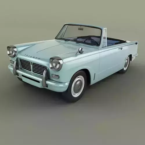 Triumph Herald 948 Convertible 3D model