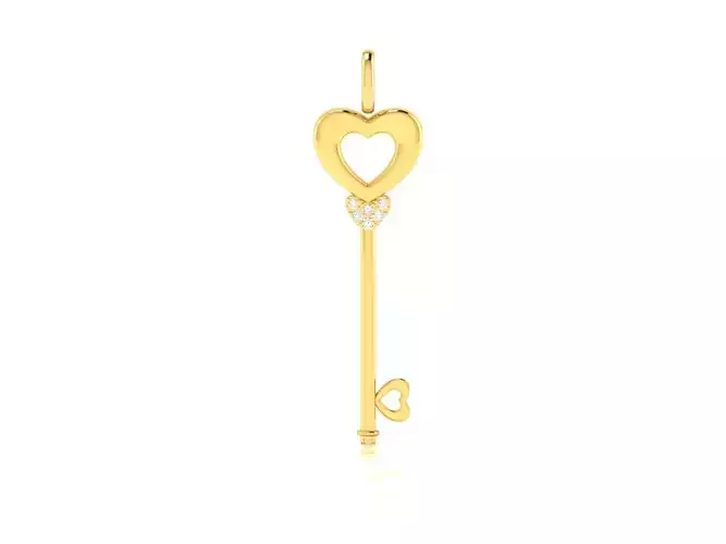 key pendant-3679 3D print model