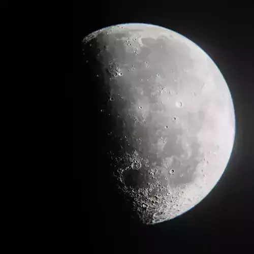 3D MODEL OF PHOTOREALSTIC MOON WITH 4K TEXTURE