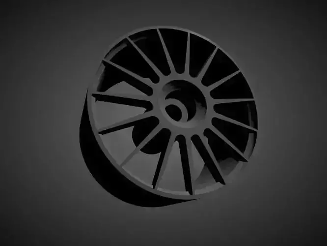 Fifteen52 Podium rims with Brakes and tires for Hot Wheels 3D print model