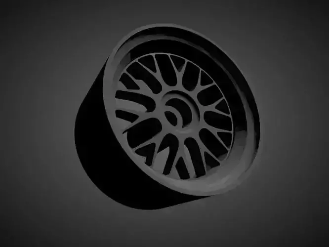 Fifteen52 Holeshot rims with Brakes and tires for Hot Wheels 3D print model