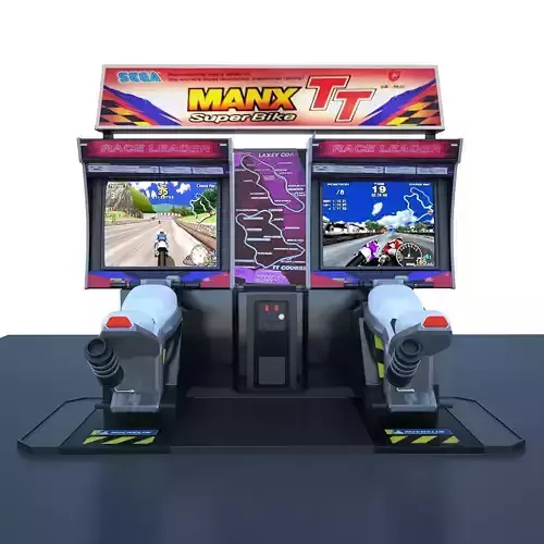 ARCADE GAME 3D model