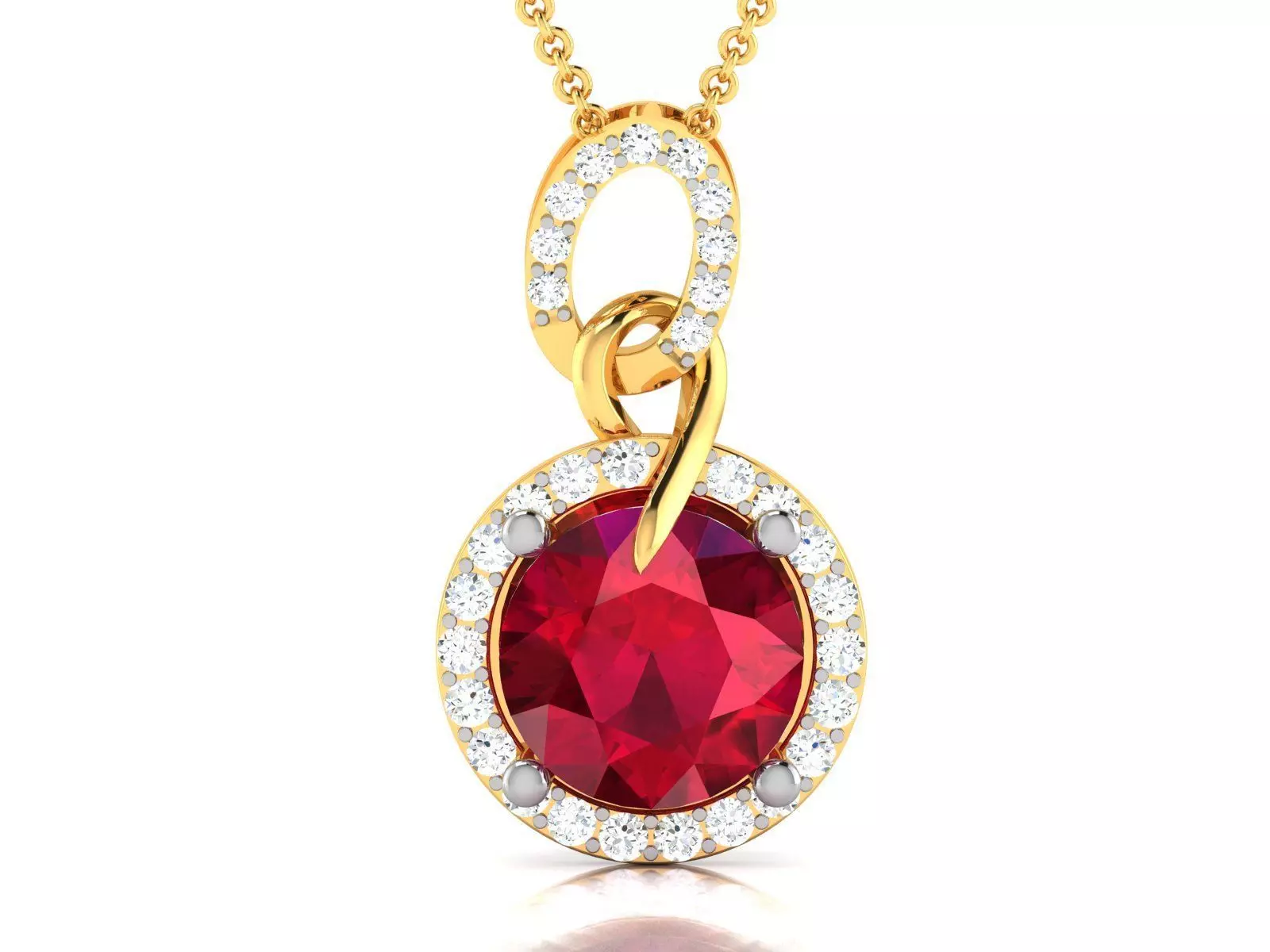 pendant 3414 3D print model_0