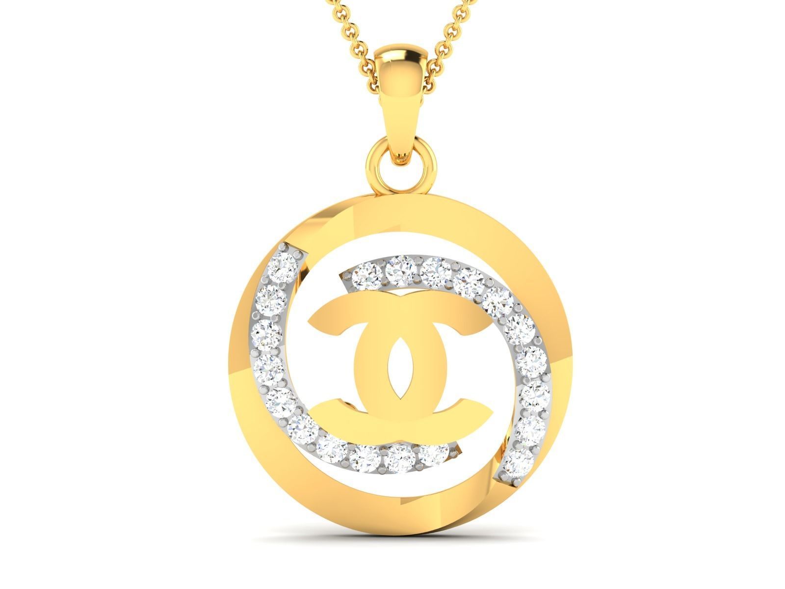 pendant 3294 3D print model_1