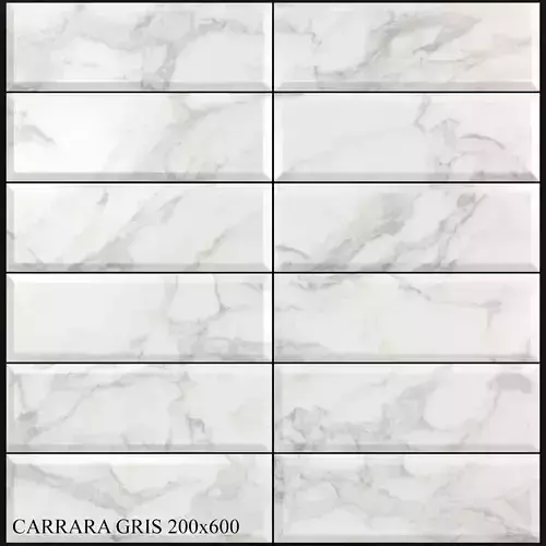Keros Carrara Gris 200x600 3D model