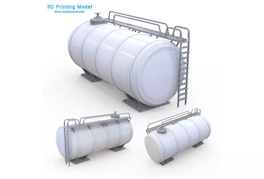 Fuel Tank 3D print model_0