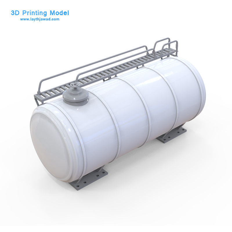 Fuel Tank 3D print model_4