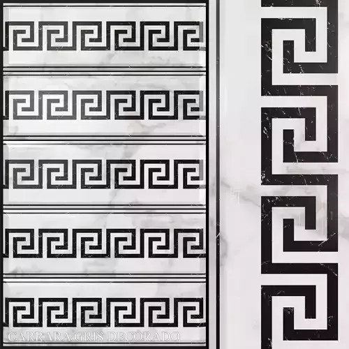 Keros Decorado Carrara Gris