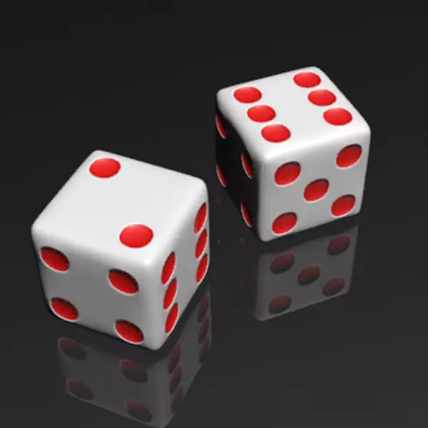 Dotted Dice 3D model