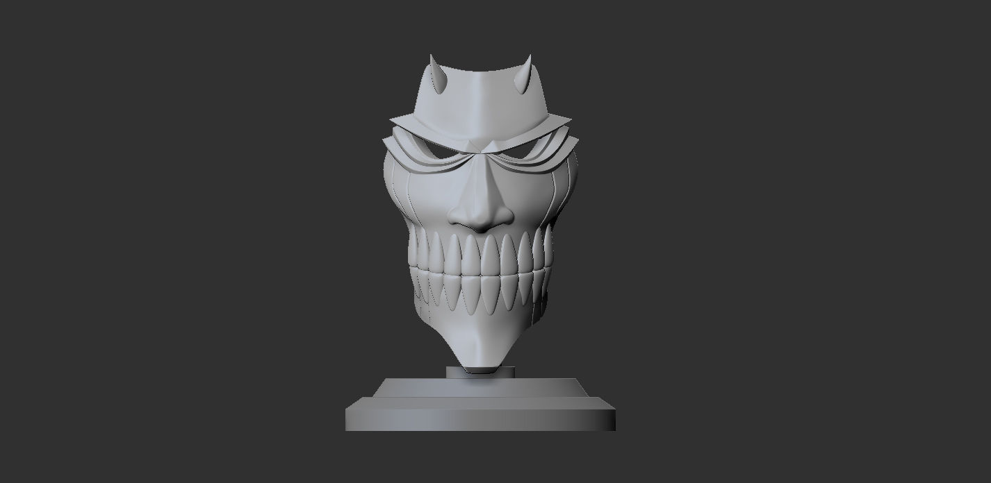 Love Aikawa - Hollow Mask - Visored Colletions 3D print model_2