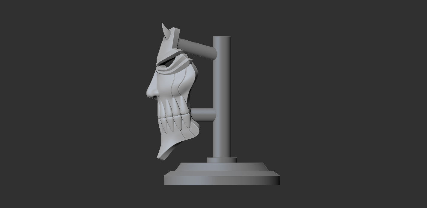 Love Aikawa - Hollow Mask - Visored Colletions 3D print model_3