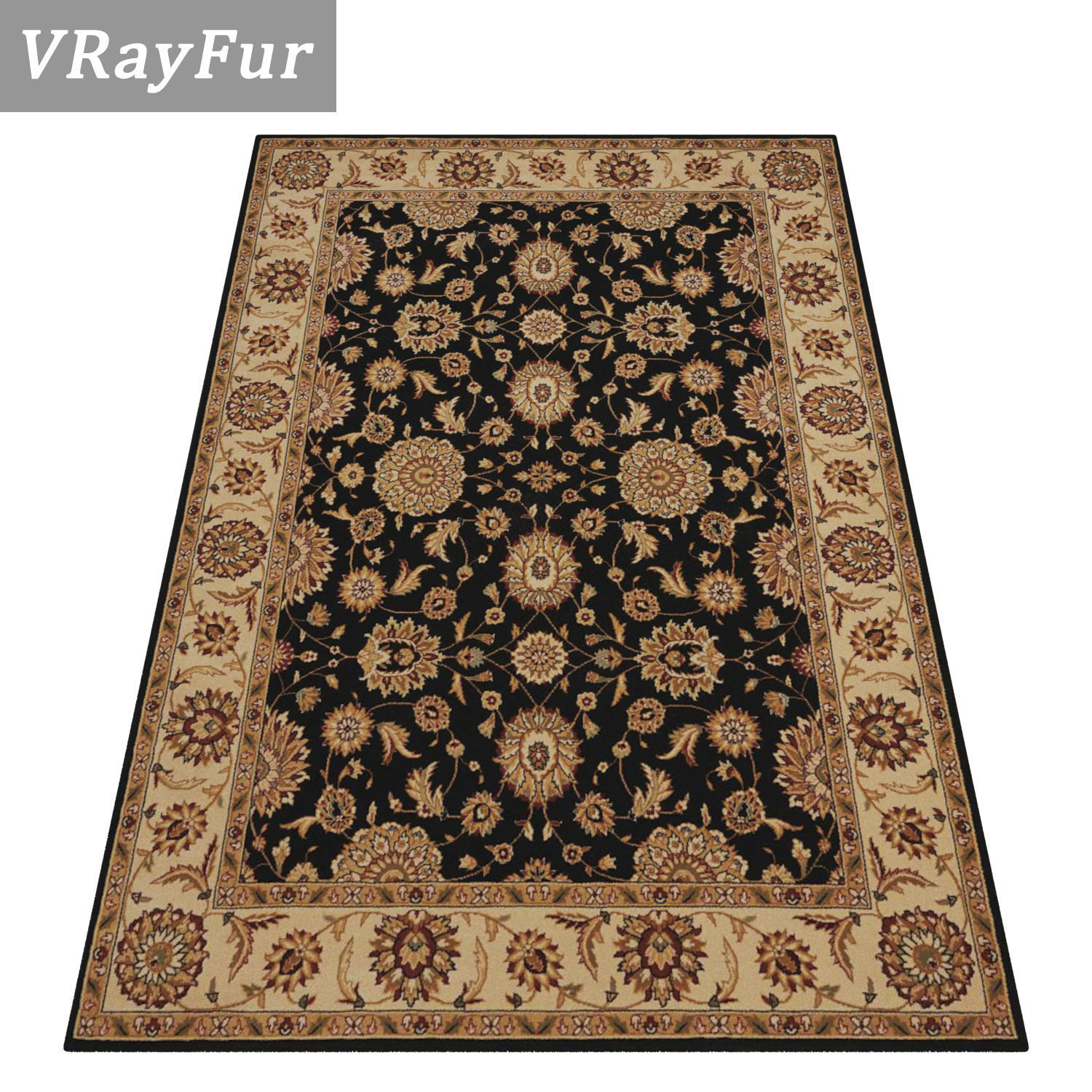 Rug Set 1120 3D model_2