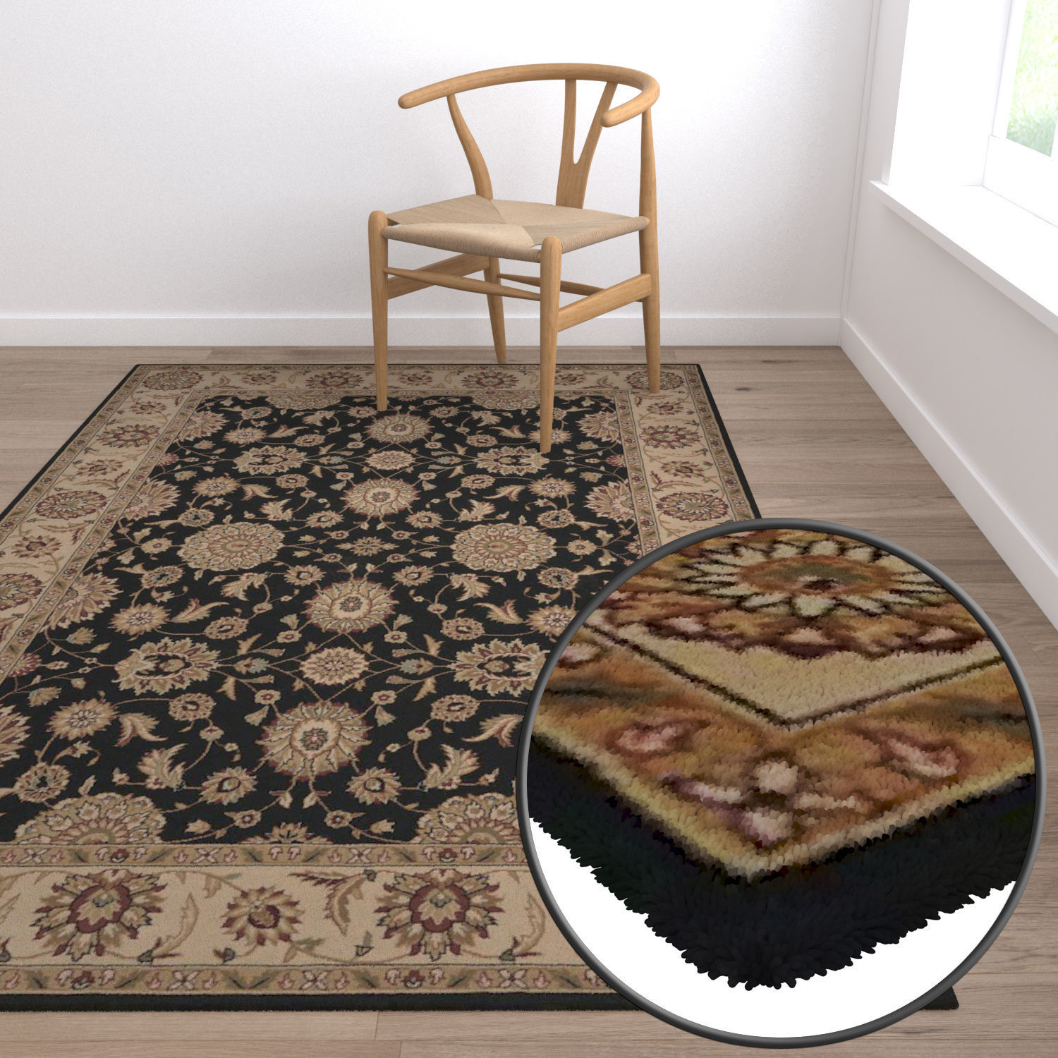 Rug Set 1120 3D model_5