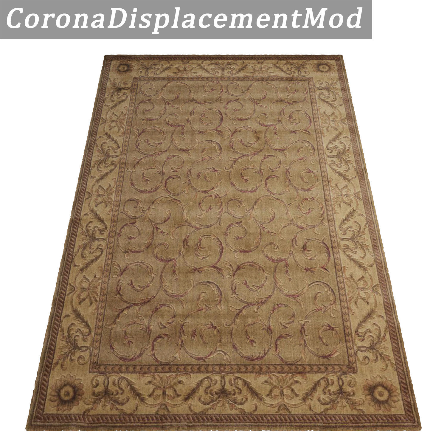 Rug Set 1120 3D model_4