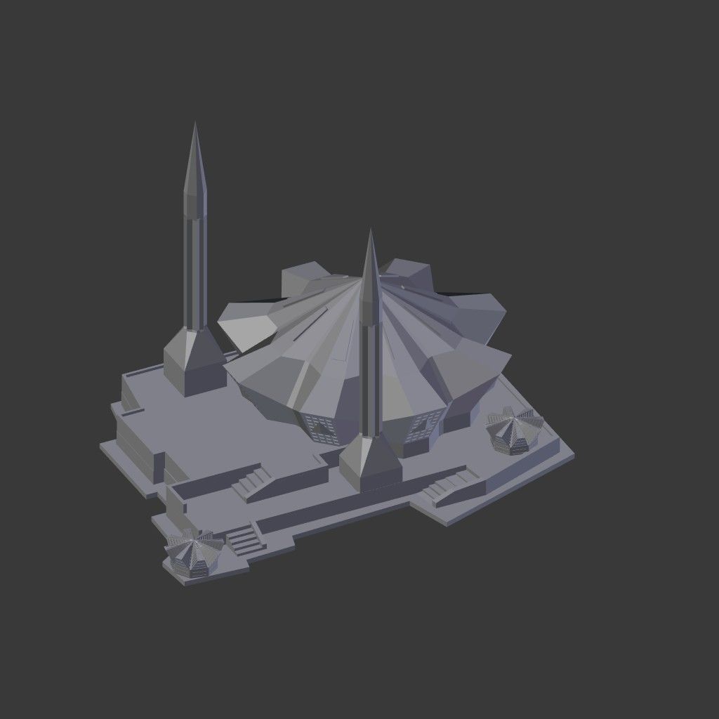 Akcakoca Merkez Cami 3D Model