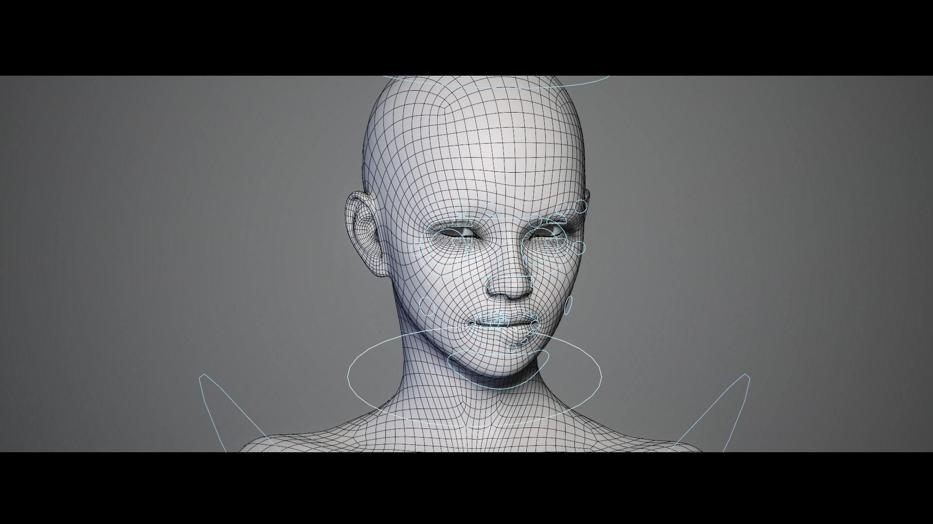 JOY - Realistic Female Character Low-poly 3D model_8