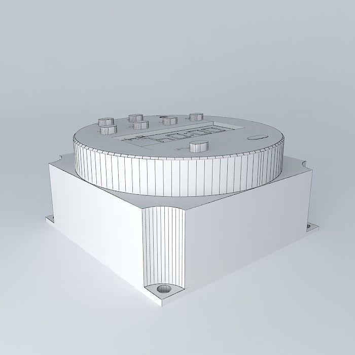 Oktimer timer Cn101A Free 3D model_4