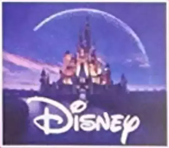 Disney logo Blender Low-poly 3D model