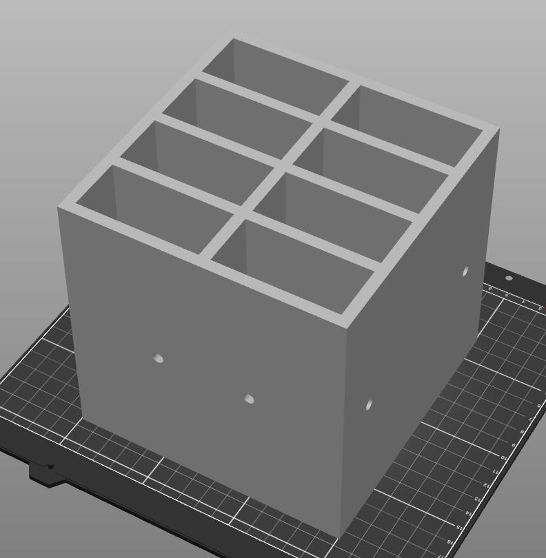 027M LA Unit 8 Drawer 3D print model_3