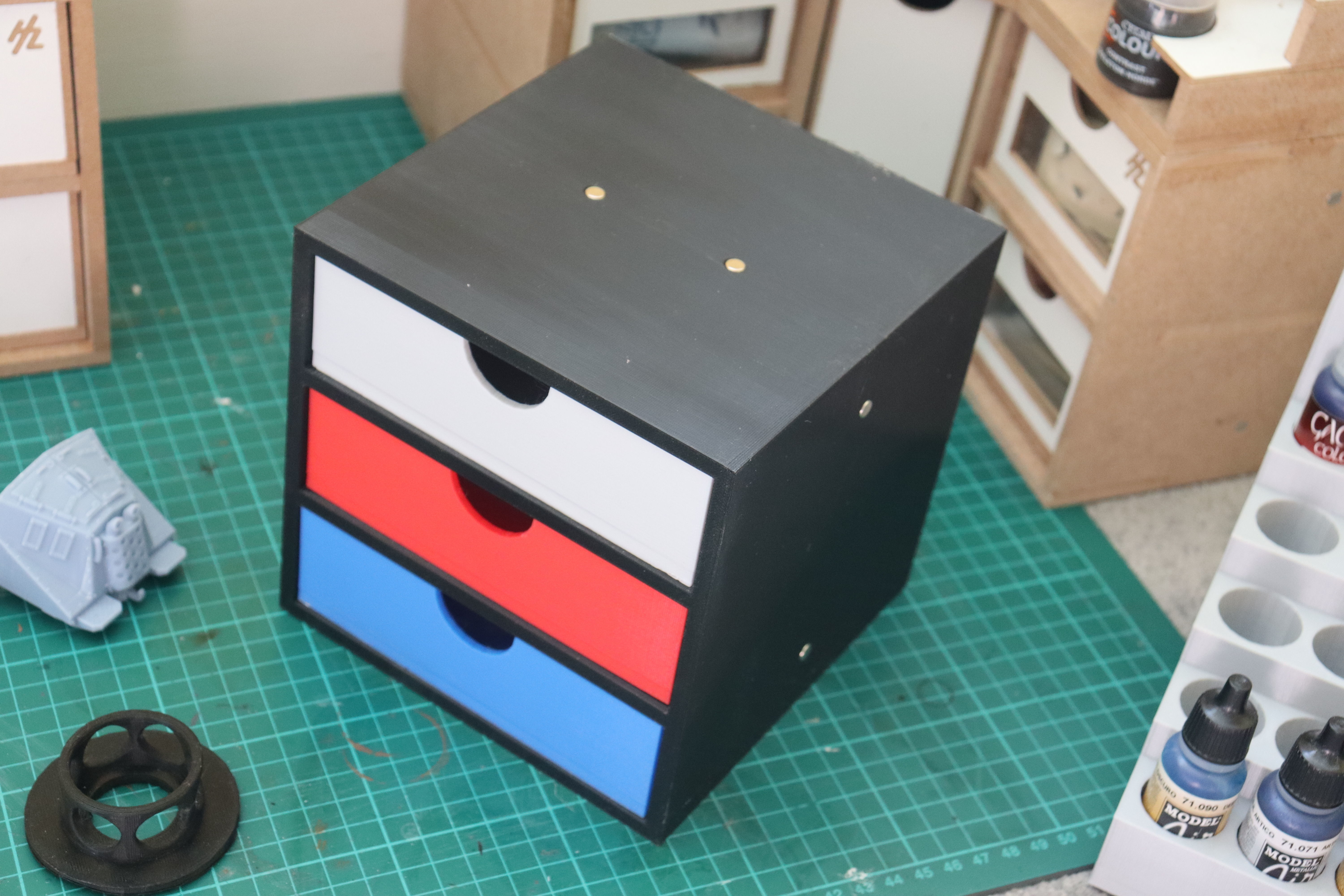 027M LA Unit 8 Drawer 3D print model_7