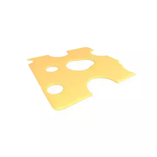 Cheese Slices v1 003 Low-poly 3D model