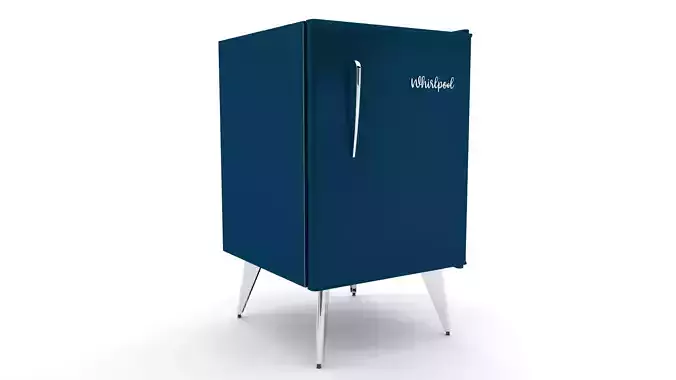 Fridge Vintage - Blue - Whirlpool 