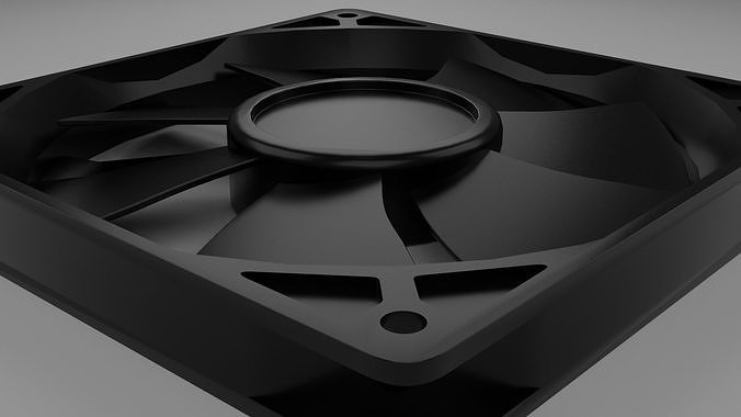 CPU Fan Free 3D model