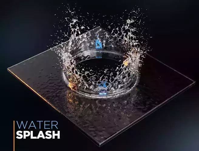 Water Splash 3D model