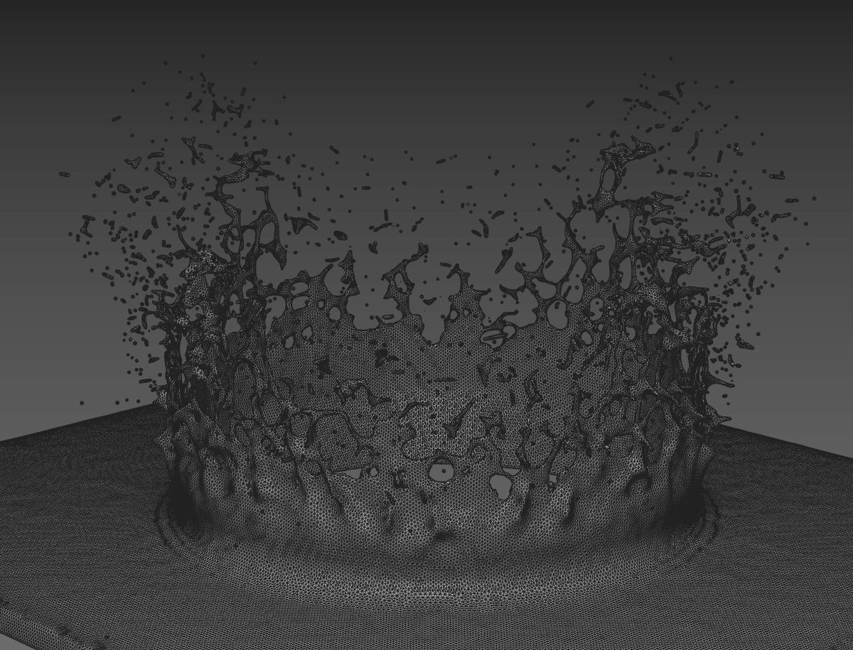 Water Splash 3D model_7