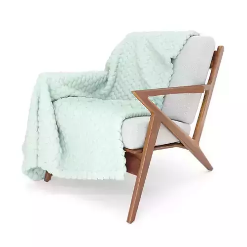 Soto Chair with Wool Blanket